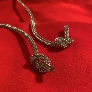 No1 Red Blazer Dress with studded diamond detailing